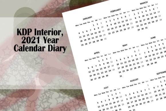Download KDP Interior, 2021 Year Calendar Diary - Kdp Collection