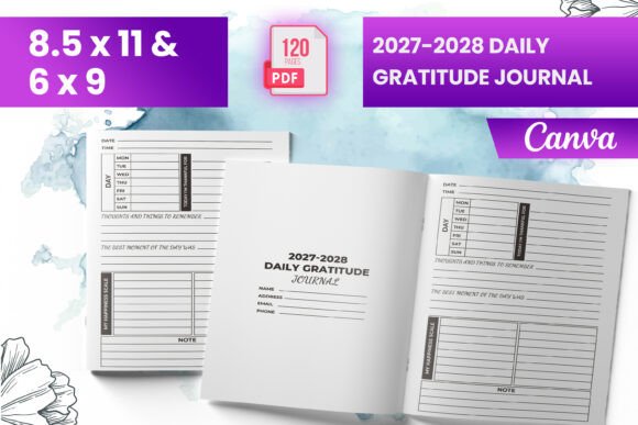 Download 2027-2028 Daily Gratitude Journal (KDP) - Kdp Collection