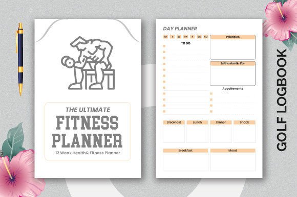 Download Fitness Log Book , Work out Log Book Kdp - Kdp Collection