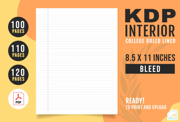 Download KDP Interior College Ruled Lined Paper - Kdp Collection