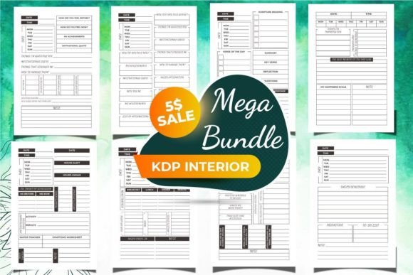 Download KDP Interior Template Mega Bundle Vol.7 - Kdp Collection