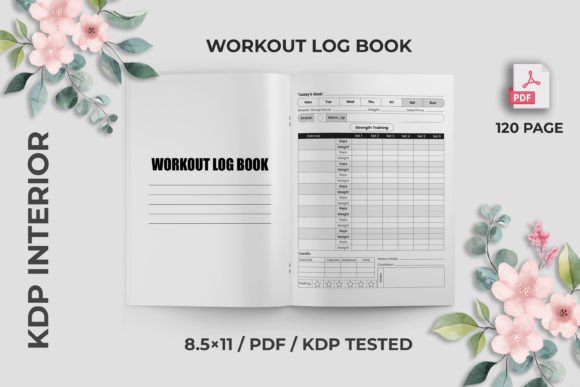 Download Workout Log Book – KDP Interior - Kdp Collection