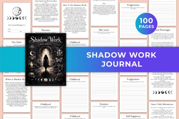 Download Shadow Work Journal Canva KDP Graphic - Kdp Collection
