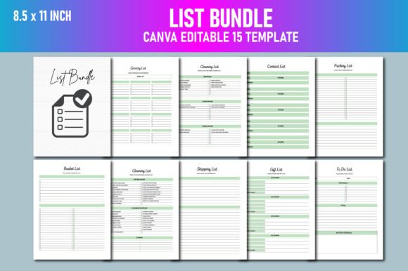 Download List Bundle Canva KDP - Kdp Collection