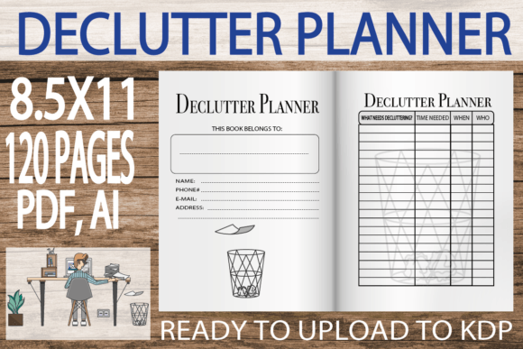 Download Declutter Planner | KDP Interior - Kdp Collection