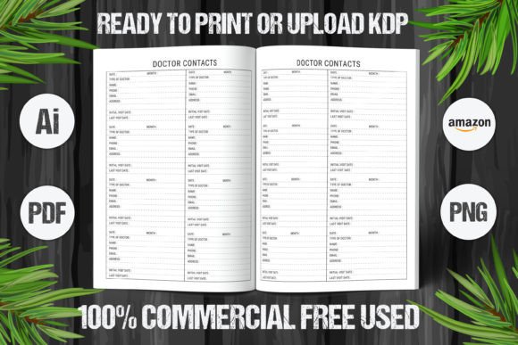 Download Doctor Contacts Book 2023 KDP Interior 1 - Kdp Collection
