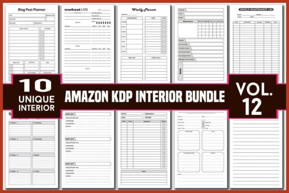 Download Low Content KDP Interior Bundle - Kdp Collection