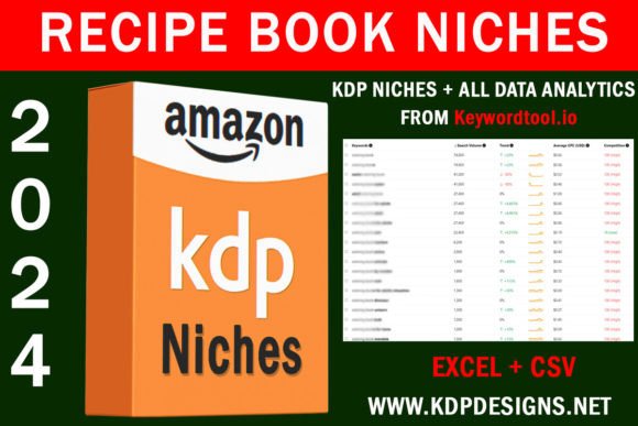 Download Amazon KDP Recipe Book Niches 2024 - Kdp Collection