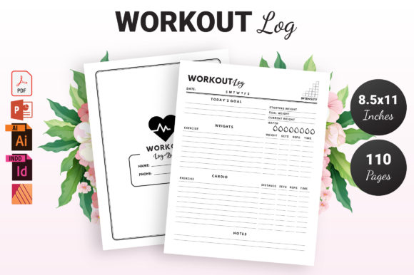 Download Workout Log Book - KDP Interior - Kdp Collection
