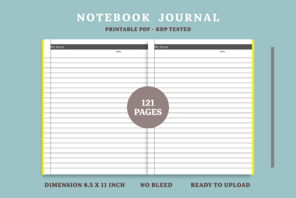 Download Notebook Low Content KDP Interior - 5 - Kdp Collection