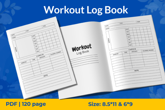 Download Workout Log Book KDP Interiors - Kdp Collection